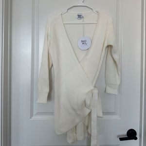 Princess Polly PHENIX MINI DRESS WHITE